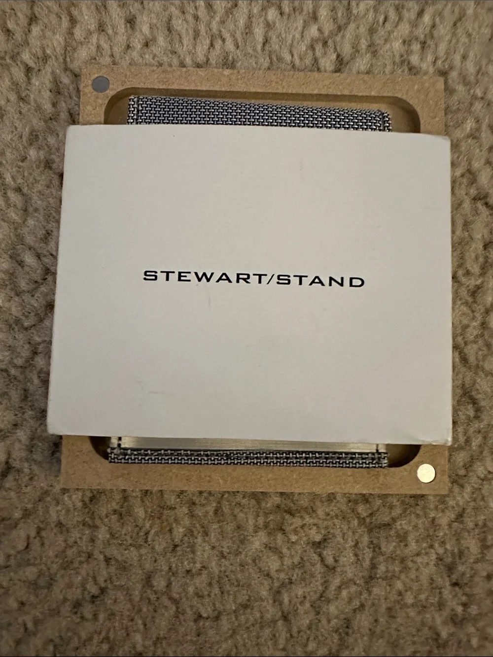 New Stewart/Stand Stainless Steel Driving/Slim Bifold Wallet with an ID window